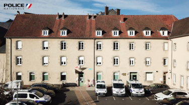 Le commissariat de Guéret.