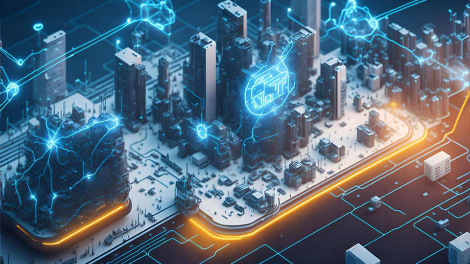 Des données qui circulent dans une ville